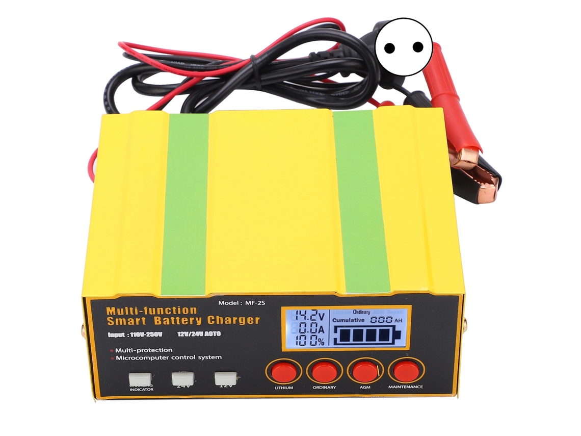 Carregador de bateria automotivo multifuncional automático universal inteligente MF-2S