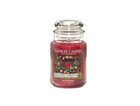 YANKEE CANDLE - Red Apple Wreath Candle - A scented candle 104.0g