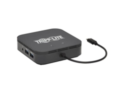 Thunderbolt 3 Dock Pantalla Dual 8K Displayport 4K Hdmi Usb 3.1 Gen 2 Hub Usb-A Gbe 60W Pd Carga Negro EATON