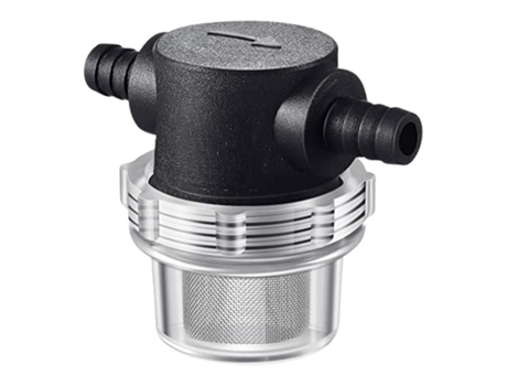 Filtro de bomba de agua Filtro de desechos de malla 50 Plástico Compatible con accesorio de tubo de filtro de sedimentos de manguera de 3/8 de pulg...