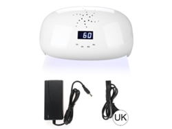 Lámpara De Uñas Uv Led Potente 78w Con Sensor Automático Y Ventilador Para Curar Todos Los Geles