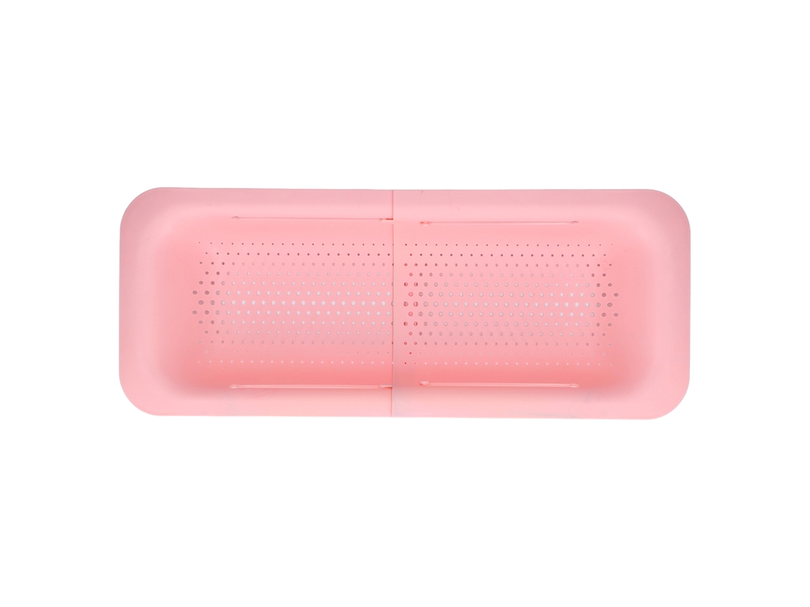 Cesta Coladora De Material Abs, Telescópica, Flexible, Con Fondo Hueco, Colador Drenaje,