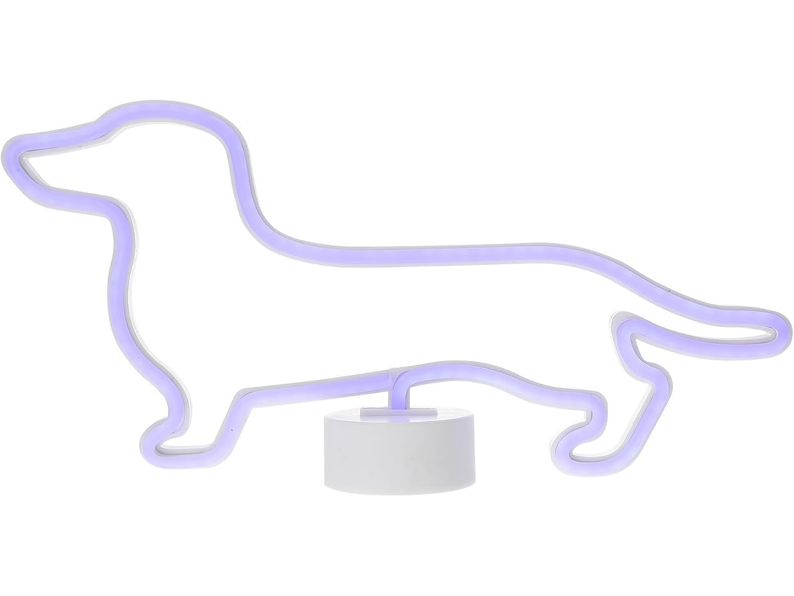 Lámpara De Neón Led Con Forma De Perro Salchicha, 10 W, Luz Decorativa Para Dormitorio Y Fiestas. Luz Nocturna.