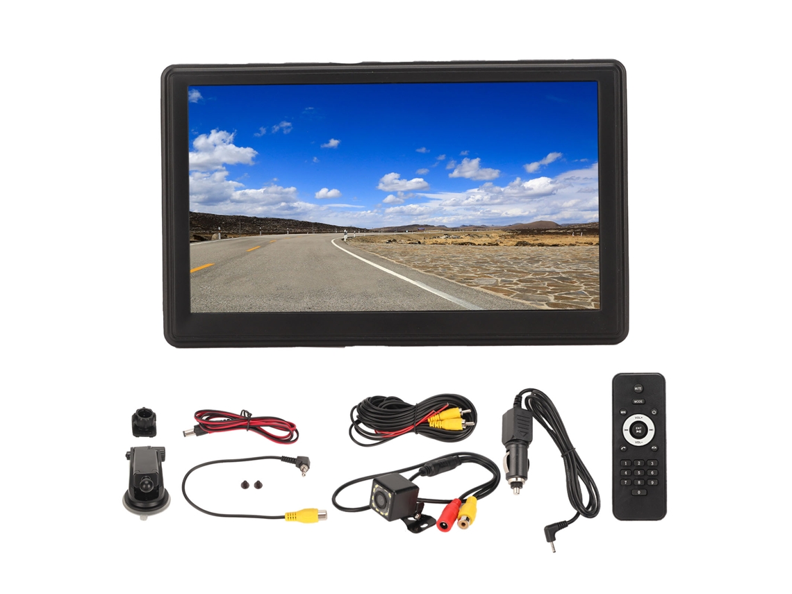 Reproductor MP5 para coche, pantalla táctil de 7 pulgadas, estéreo Bluetooth con cámara de marcha atrás de 12 LED para Android
