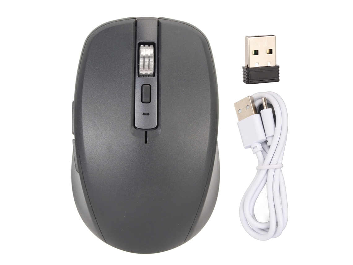 Ratón inalámbrico Bluetooth RGB para gamers de 2,4 GHz