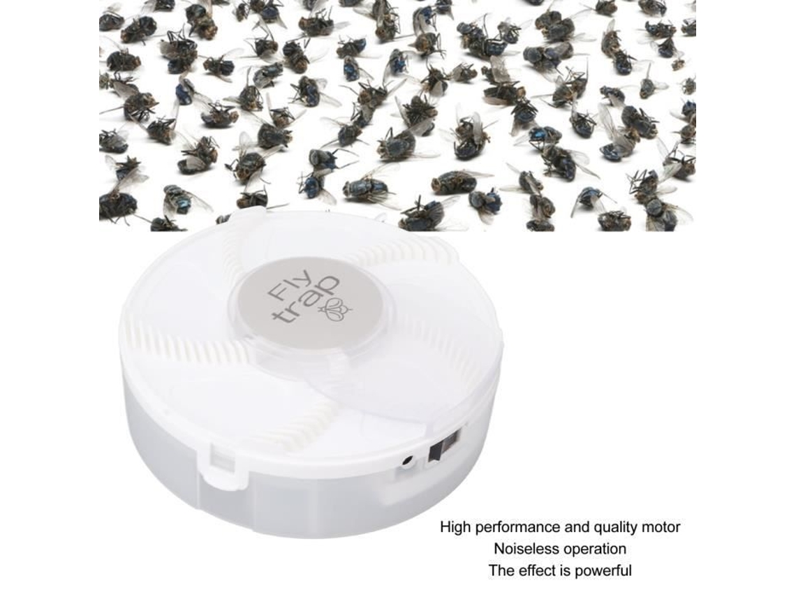 Par de trampas eléctricas para moscas, atrapamoscas eléctrico, USB, automáticas, silenciosas, desmontables, parafarmacia, antimosquitos, Cikonielf