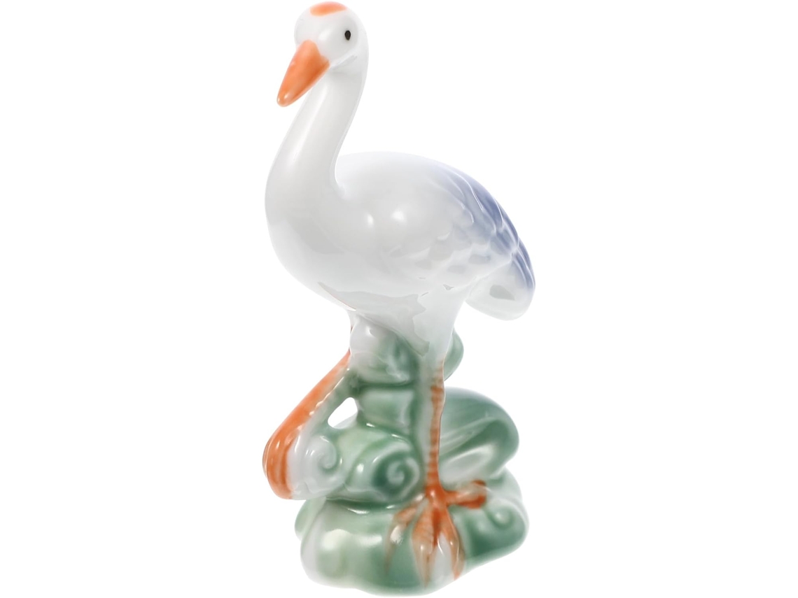 Figura Cerámica Bordes Lisos Decoración Escritorio Única Delicada Cafetería Oficina