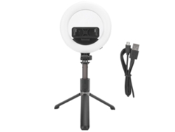 Palo De Selfie Bluetooth Com Tripé E Luz De Preenchimento Anel 5in Para Live Stream Bracket L07