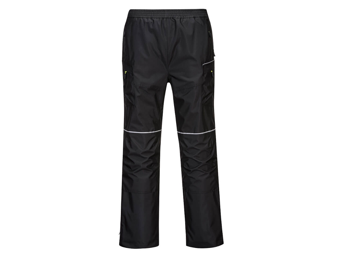 Pantalón Pw3 Para Lluvia - Impermeable Y Transpirable Negro / Xxxl