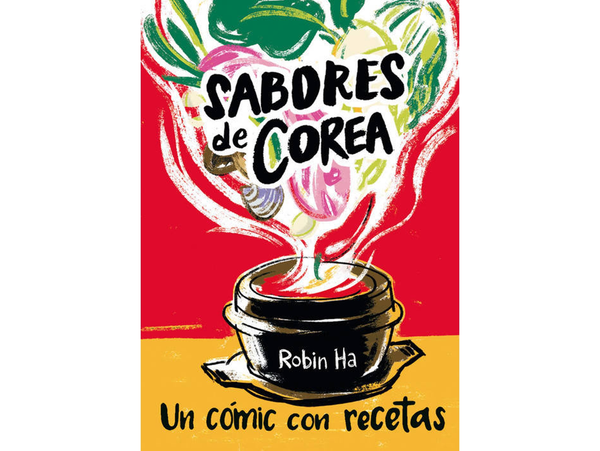 Libro Sabores De Corea de Robin Ha (Español)