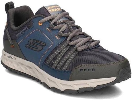 Zapatillas SKECHERS Cuero Hombre (45 - Rojo)