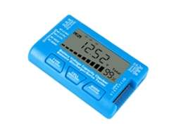 Comprobador De Baterías Digital Portátil Con Pantalla Lcd Retroiluminada Azul, Compatible Con Baterías De Litio-hierro Y De Iones De Litio.