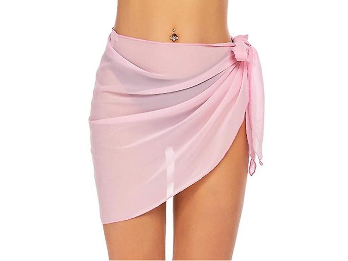 Pareo/baño De Playa Transparente Para Mujer, Estilo Shorts De Playa, Moda De Verano.