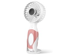 Ventilador personal Yizhood 6 26h 3 velocidades Espejo rosa