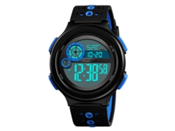Reloj Electrónico Luminoso Para Hombre, Resistente Al Agua Hasta 30 M, Con Correa De Silicona.