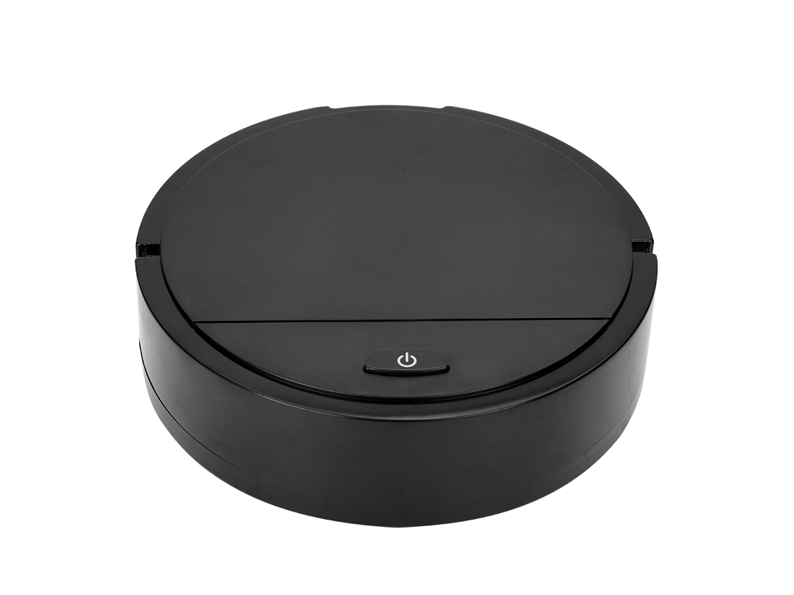 Mini robot aspirador inteligente para el hogar, con función de eliminación de polvo (negro)