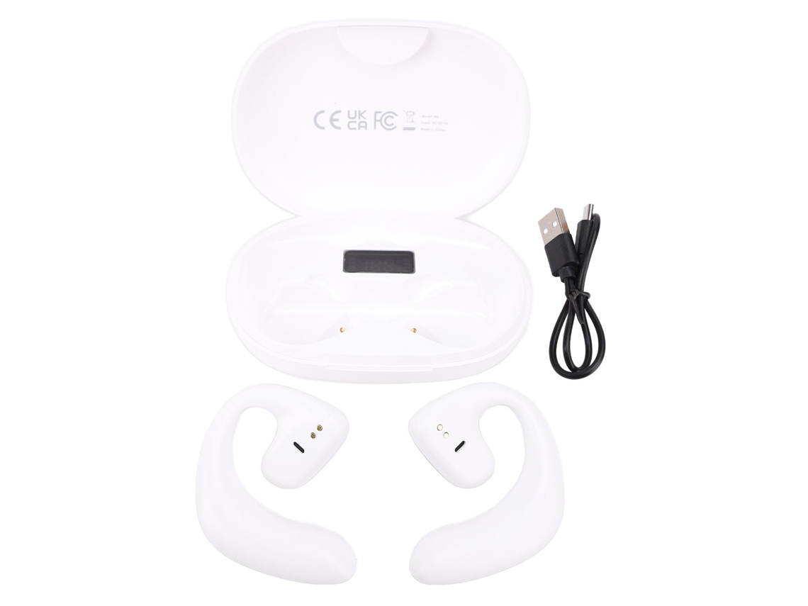 Auriculares Bluetooth Con Traductor, 74 Idiomas, Cancelación De Ruido, Inalámbricos Con Aplicación, Blancos.