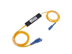 Divisor De Fibra Óptica Monomodo Sc 1 Para 2 Com Conector Sc Sc Cabo Óptico