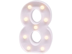 Letras Com Luzes Led Para Decoração De Interiores 8