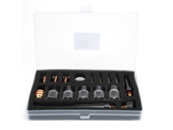 Kit De Accesorios Para Llama De Soldadura Con Copa De Vidrio Y Abrazadera De Tungsteno Para Wp9/20
