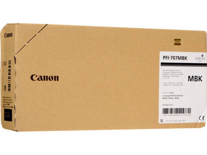 Cartucho de tinta CANON PFI-707MBK - 9820B001
