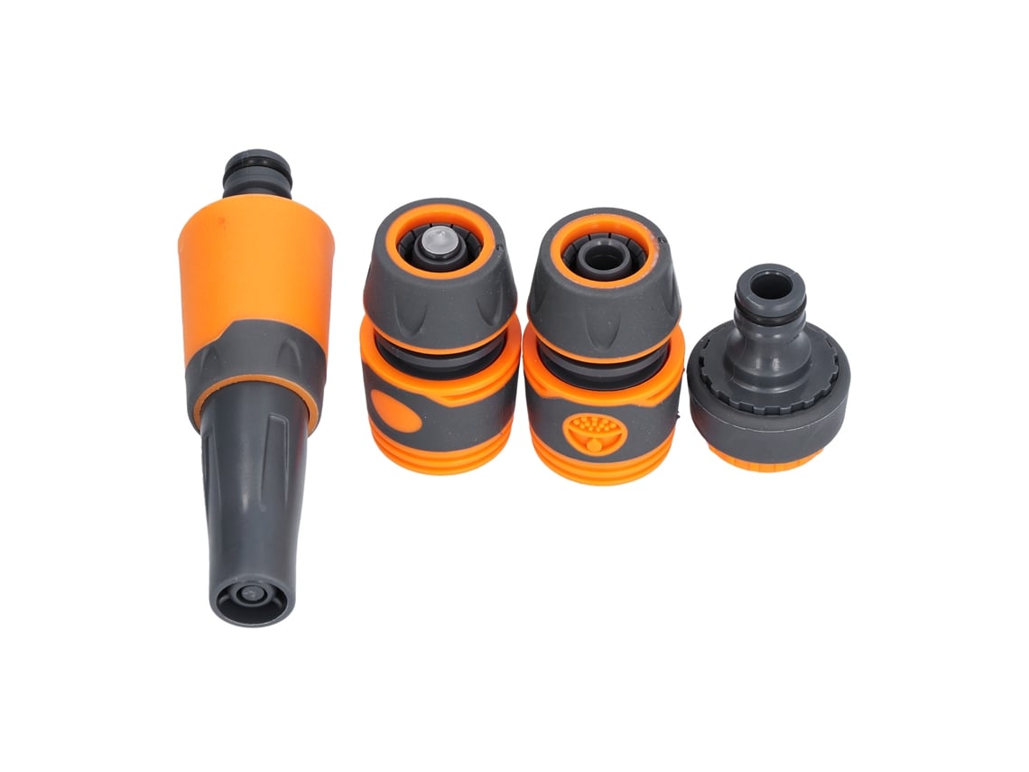 Boquilla De Manguera Abs G1/2 Con Conector Rápido Para Jardín, Lavado De Autos Y Mascotas.