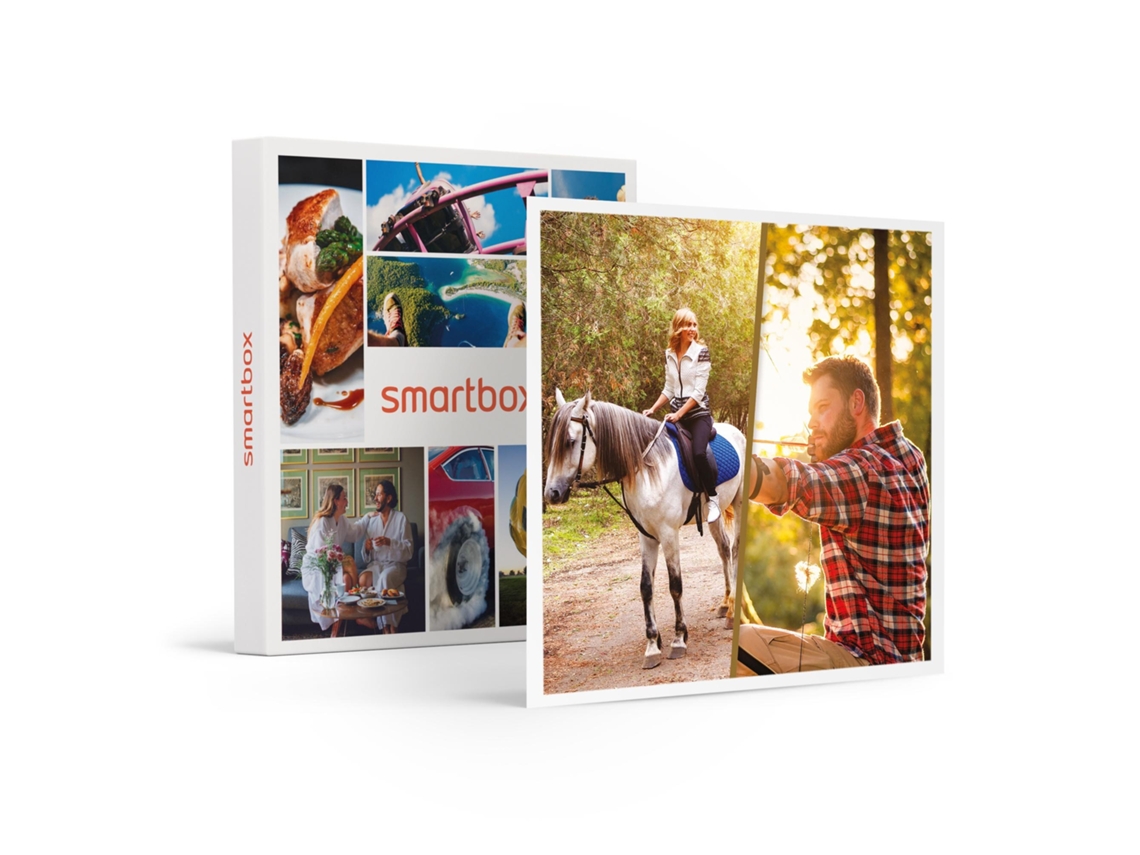 Caja Regalo SMARTBOX Plan de aventura: ruta a caballo y tiro con arco para 2 personas