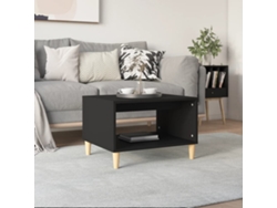 Mesa de centro HARLANV1, 60x50x40 cm, madera negra.