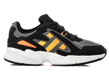 Zapatillas Deportivas ADIDAS Yung96 Chasm (Blanco, Gris, Negro - Tejido, Cuero Natural- 44)