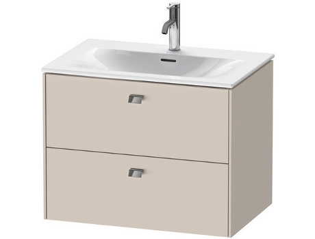 Mueble DURAVIT Brioso bajo lavabo montado en la pared 72,0 x 47,9 cm 2 cajones incl. recorte de sifón y delantal para lavabo Viu 234473