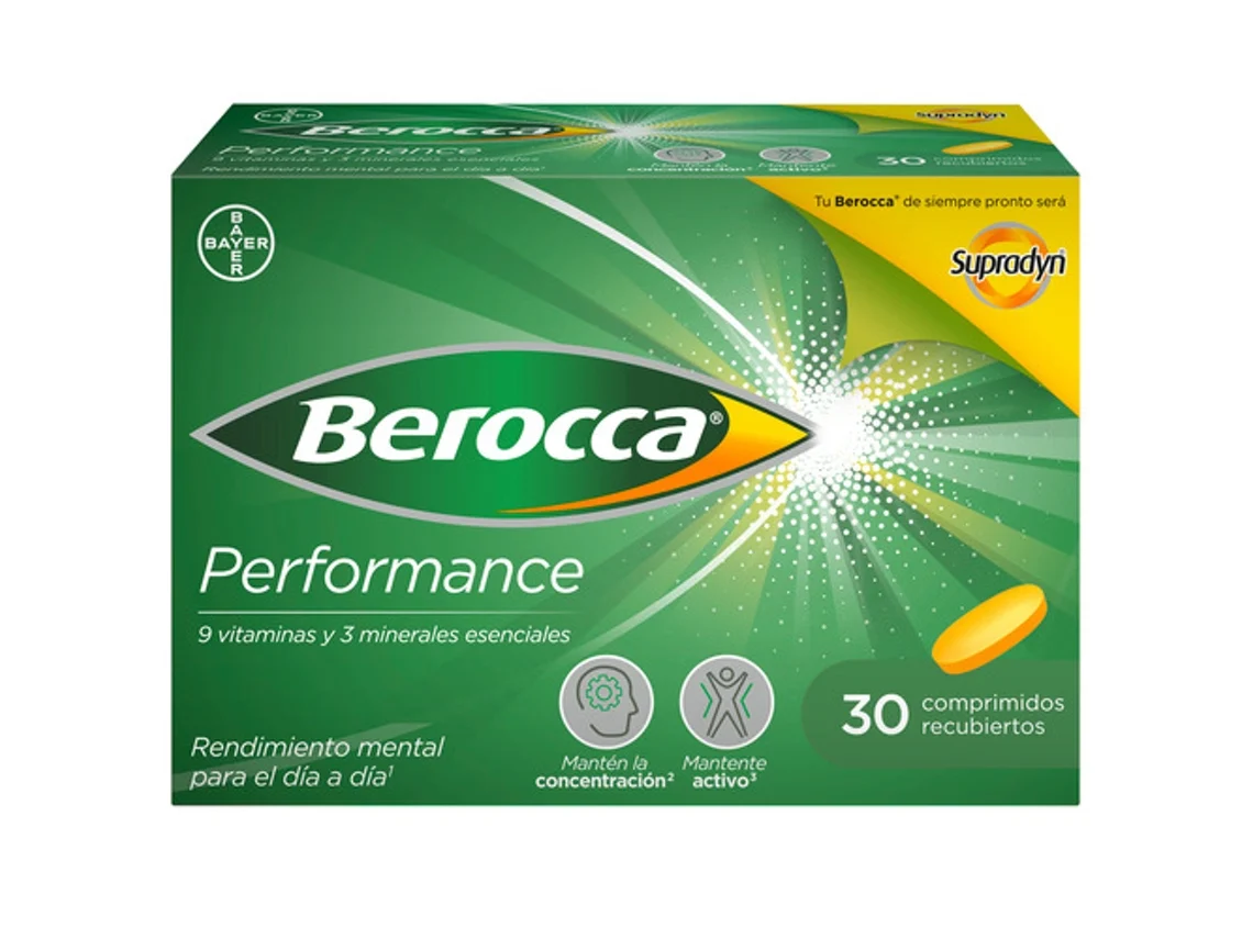 Complemento Alimentar BEROCCA Performance (30 comprimidos)
