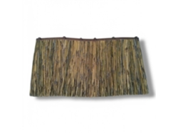 Hojas de junco africano natural 3x80x45 cm Maderterraneo