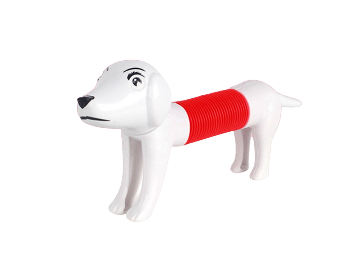 Tuberías Pop Para Perros Niños Alivio Estrés Habilidades Motrices Finas Juguetes Sensoriales Autismo Rojo