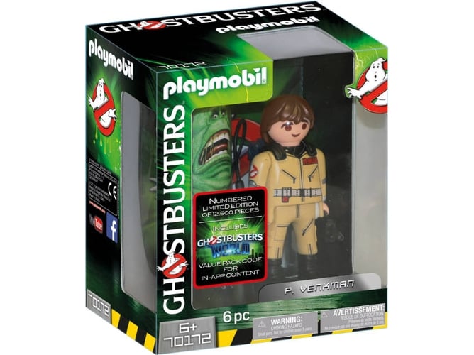 PLAYMOBIL Ghostbusters: 70172 (Edad Mínima: 6 - 6 Piezas)