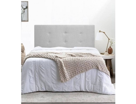 Cabecero DECORQUALITY Barcelona (Gris - Tejido Antimanchas - 105 x 70 cm)