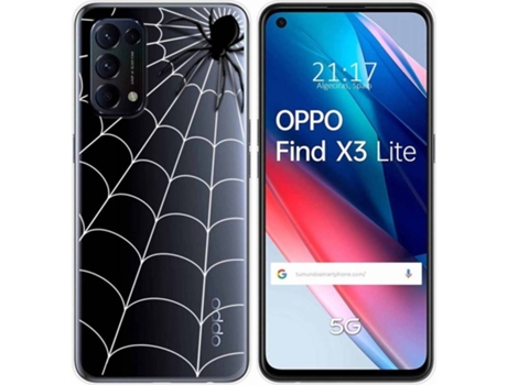 Carcasa Oppo Find X3 Lite TUMUNDOSMARTPHONE Araña Multicolor