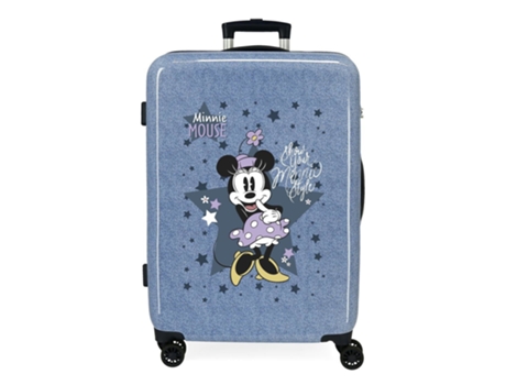 Maleta Mediana MINNIE (48 x 68 x 26 - ABS - Azul)
