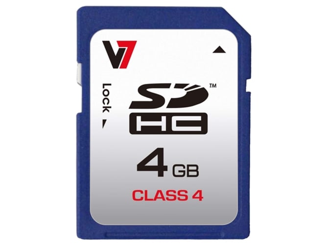 Tarjeta de Memoria V7 4GB Classe 4