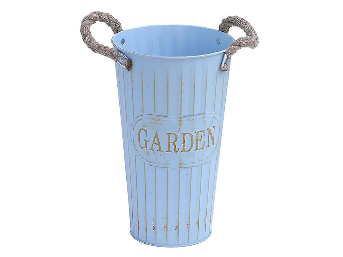 1 maceta de hierro para mesa de jardín. ALLINLESS