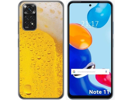 Carcasa Xiaomi Redmi Note 11 TUMUNDOSMARTPHONE Dibujos Cerveza Multicolor