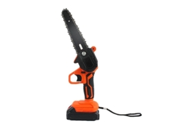Motosierra inalámbrica mini de 4 pulgadas 2026, motor reforzado, batería recargable, 1 batería y 1 cadena portátil.