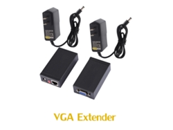 Extensor De Audio Y Video Vga Svga 1080p De 100m A Través De Rj45 Cat5e 6 (enchufe Estadounidense) Nuevo