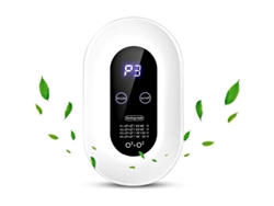 Purificador De Aire Mini Con Ozonizador, Silencioso, 99% Antibacteriano, Portátil Para Dormitorios Y Espacios Pequeños.