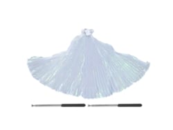 2026-traje De Danza Belly Con Ala Led Luminosa Colorida Con Palo Para Adultos, Disfraz De Cosplay Y Fotografía