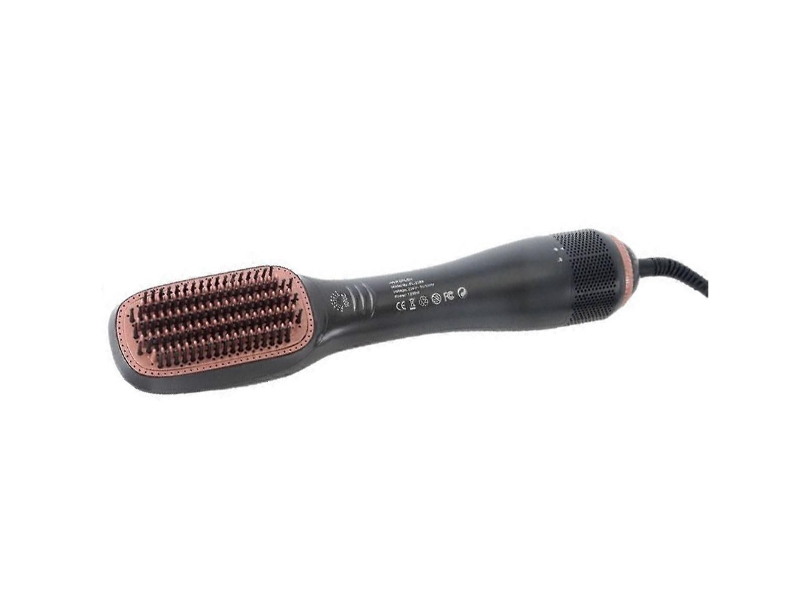 Secador de pelo eléctrico 3 en 1 con aire caliente, peine y plancha. Enchufe americano. TAISHENGDA