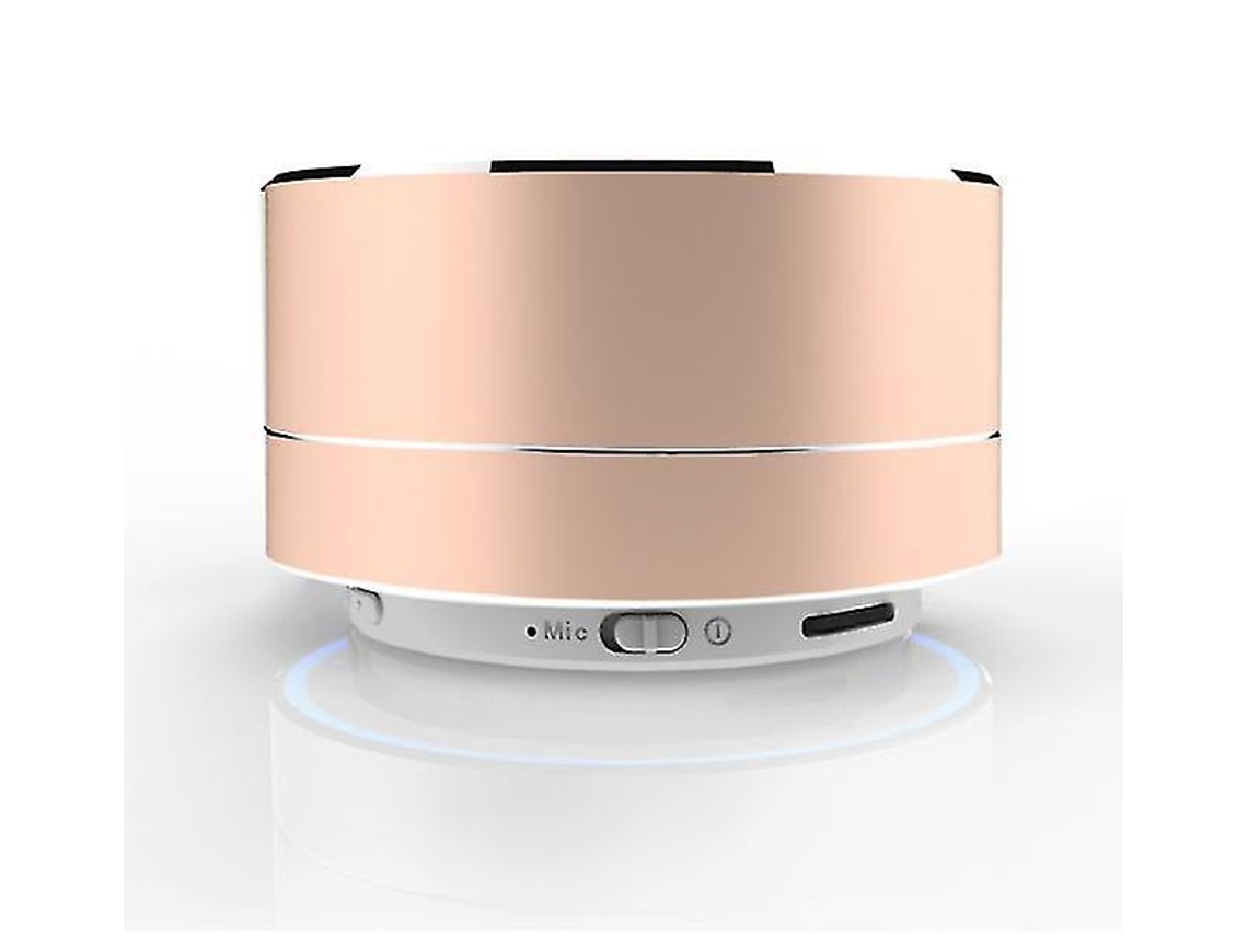 Minialtavoces portátiles con graves mejorados, micrófono integrado, 5 horas de reproducción, inalámbricos para iPhone, iPad y portátiles Samsung. Chennnls
