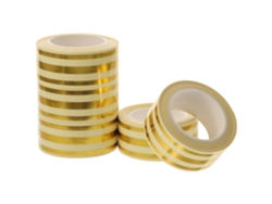 Cinta De Sellado Autoadhesiva Pvc Flexible, 5 Rollos Para Baldosas Con Reverso Adhesivo, Juntas