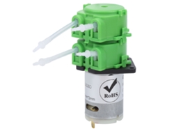 Bomba Peristáltica De Microcirculación De Doble Cabezal Con Tubo De 1x3 Mm, 24 V Cc
