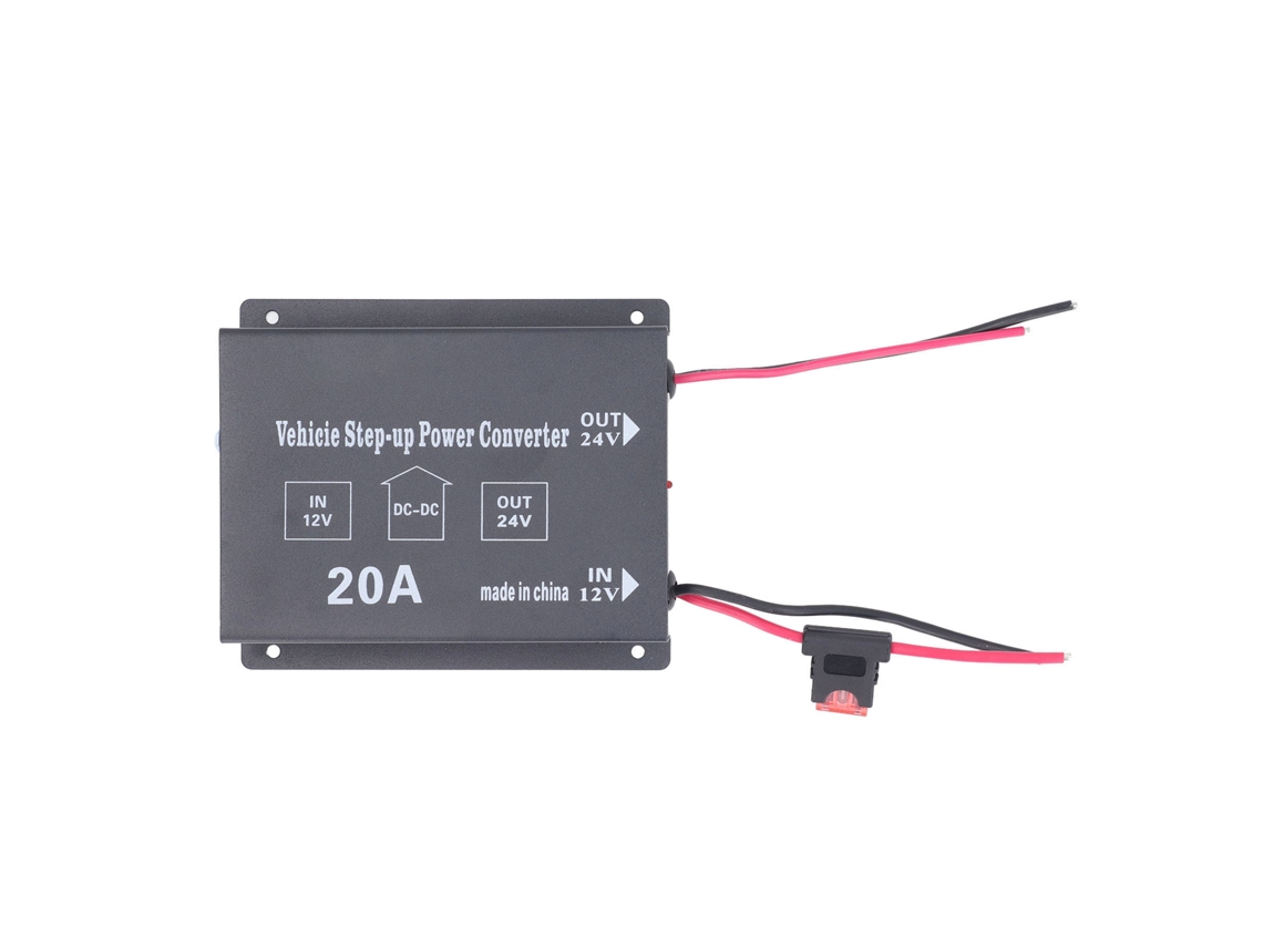 Conversor De Alimentación De Coche Dc A Dc 12v A 24v 20a Transformador Adaptador De Energía Para Coche Y Camión
