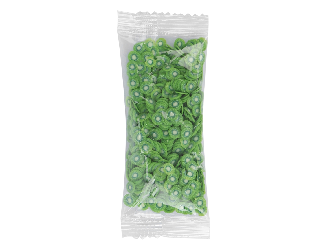 Láminas De Arcilla Polimérica Con Forma De Fruta Para Decoración De Uñas, Ideales Para Decorar Uñas, Teléfonos Móviles Y Gafas. Paquete De 10 G. Kiwi.